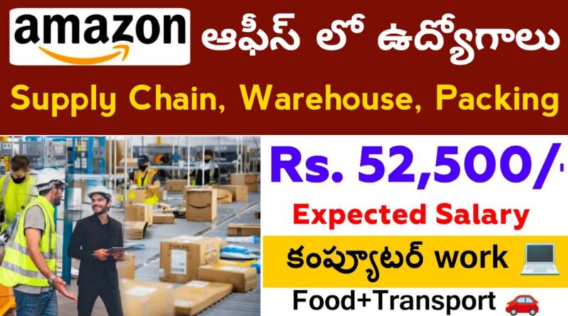 Amazon Supply Chain Job Openings