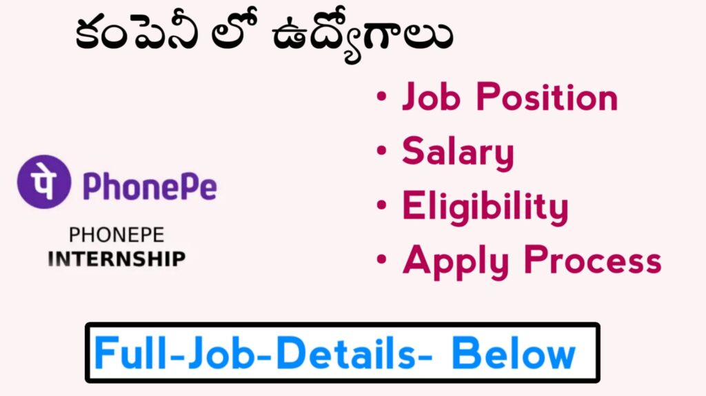 Phonepe Company IT JOobs