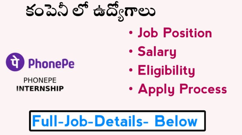 Phonepe Company IT JOobs