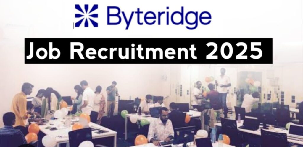 Byteridge Company Job Openings 2025