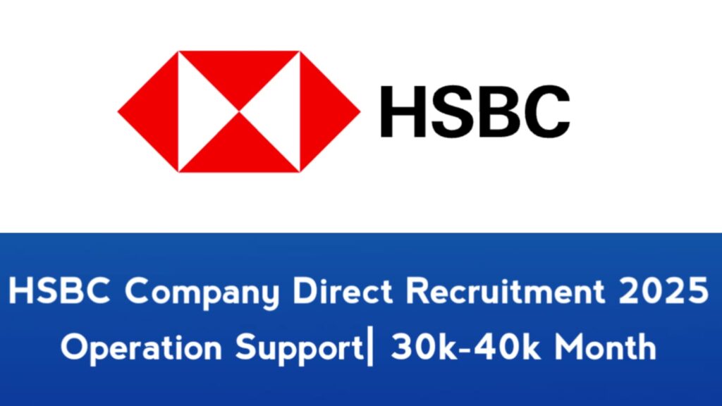 HSBC Company Support Jobs 2025 Telugu