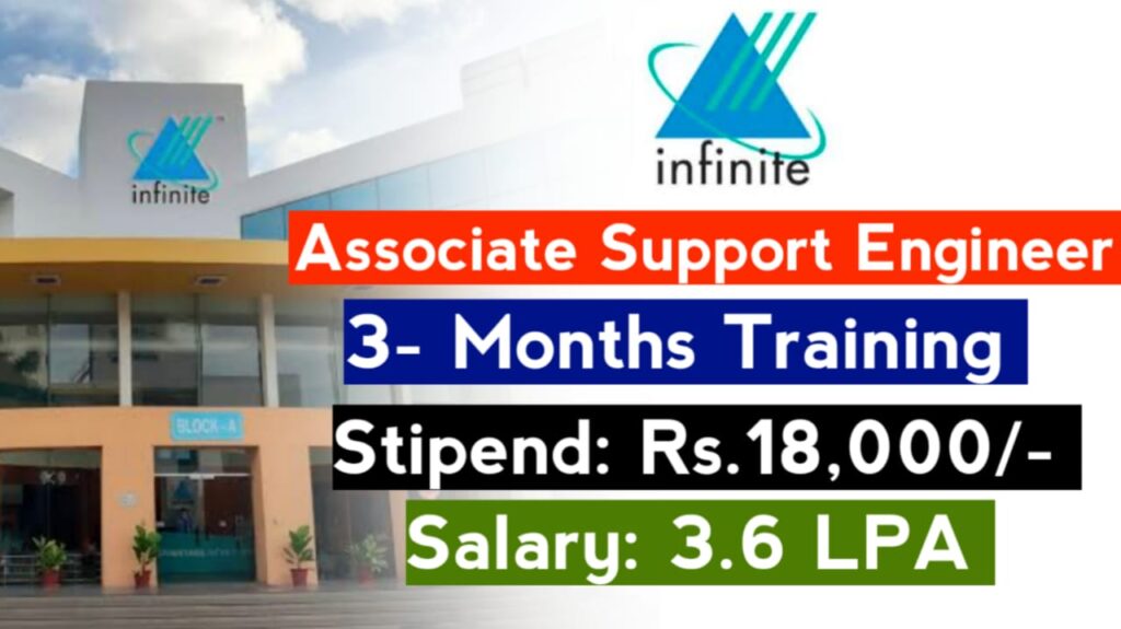 Infinite Company Latest Jobs 2025