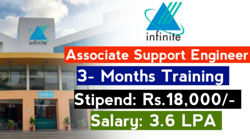 Infinite Company Latest Jobs 2025