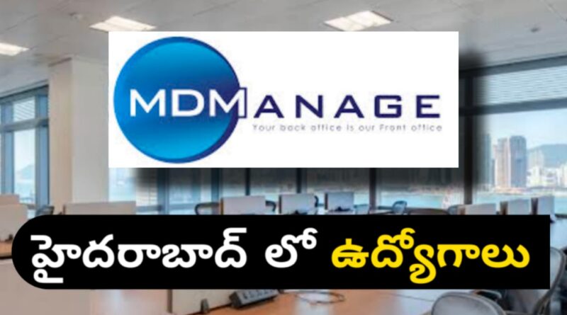 MD Manage Company Job Openings 2025