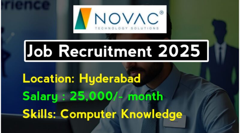 NOVAC Company Jobs 2025