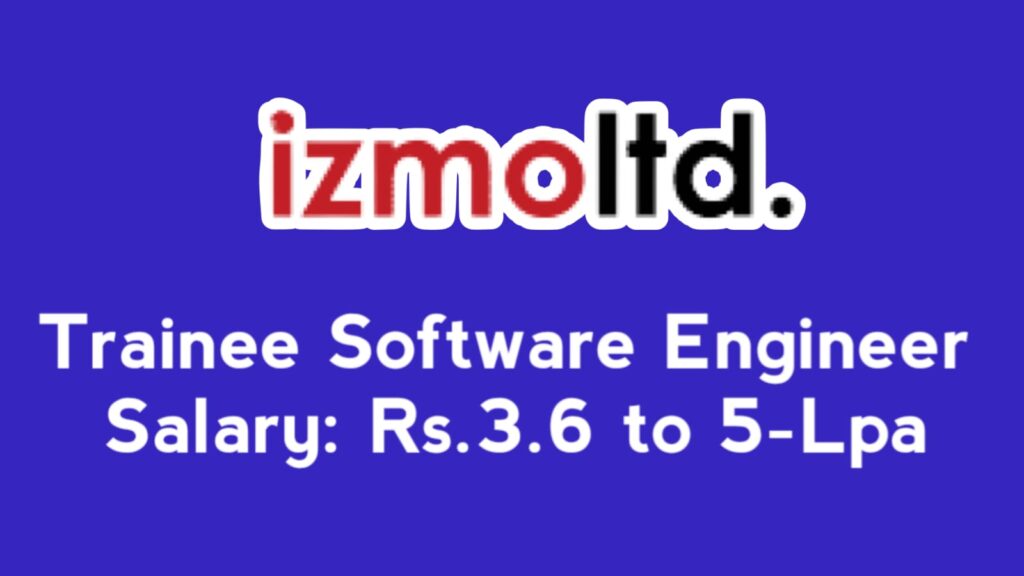 Izmoltd Company Job Openings 2025