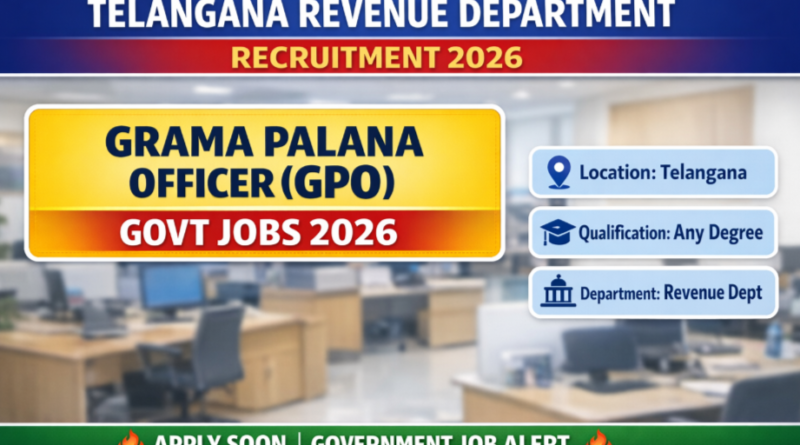 TS GPO Notification 2026