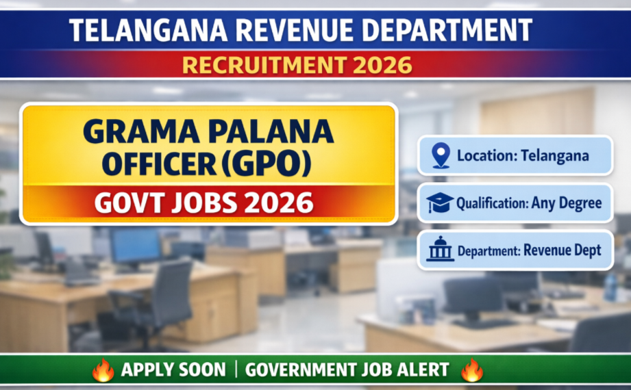 TS GPO Notification 2026