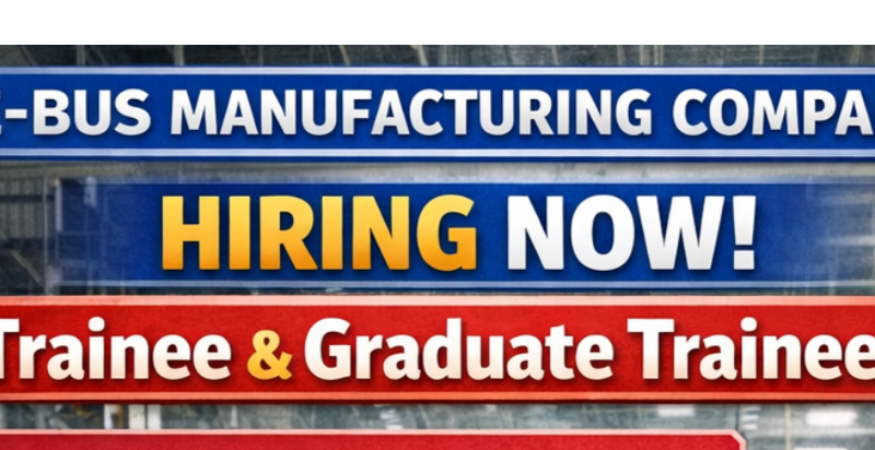 E-BUS Manufacturing Company Jobs 2026