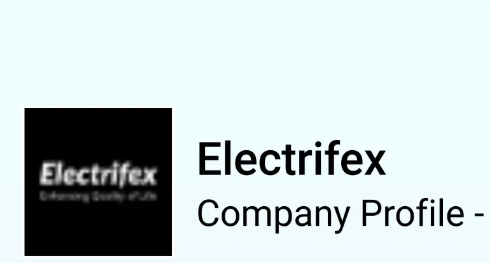 Electrifex Company Job Openings 2026